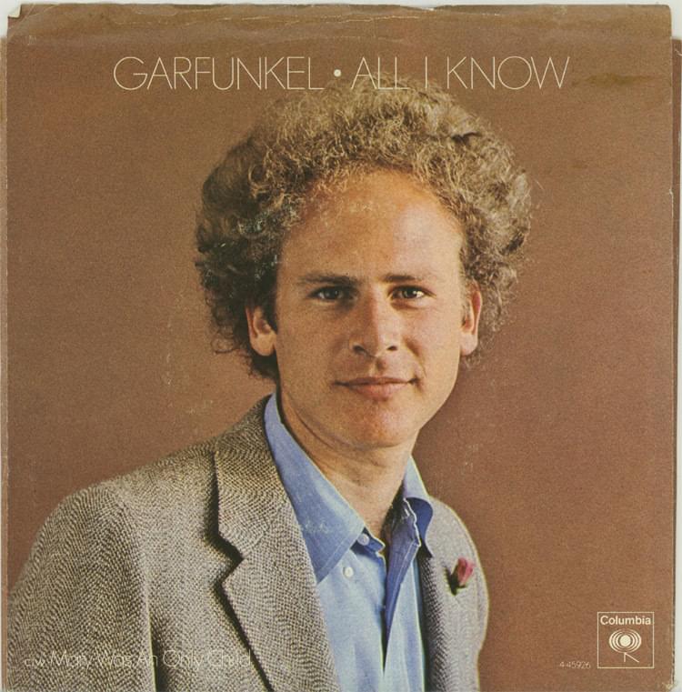 Album cover art for "All I Know" by Art Garfunkel