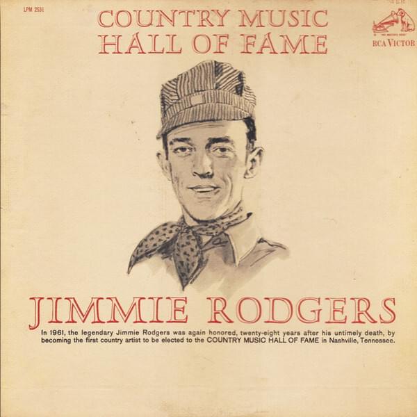 Album cover art for "Yodeling Cowboy" by Jimmie Rodgers