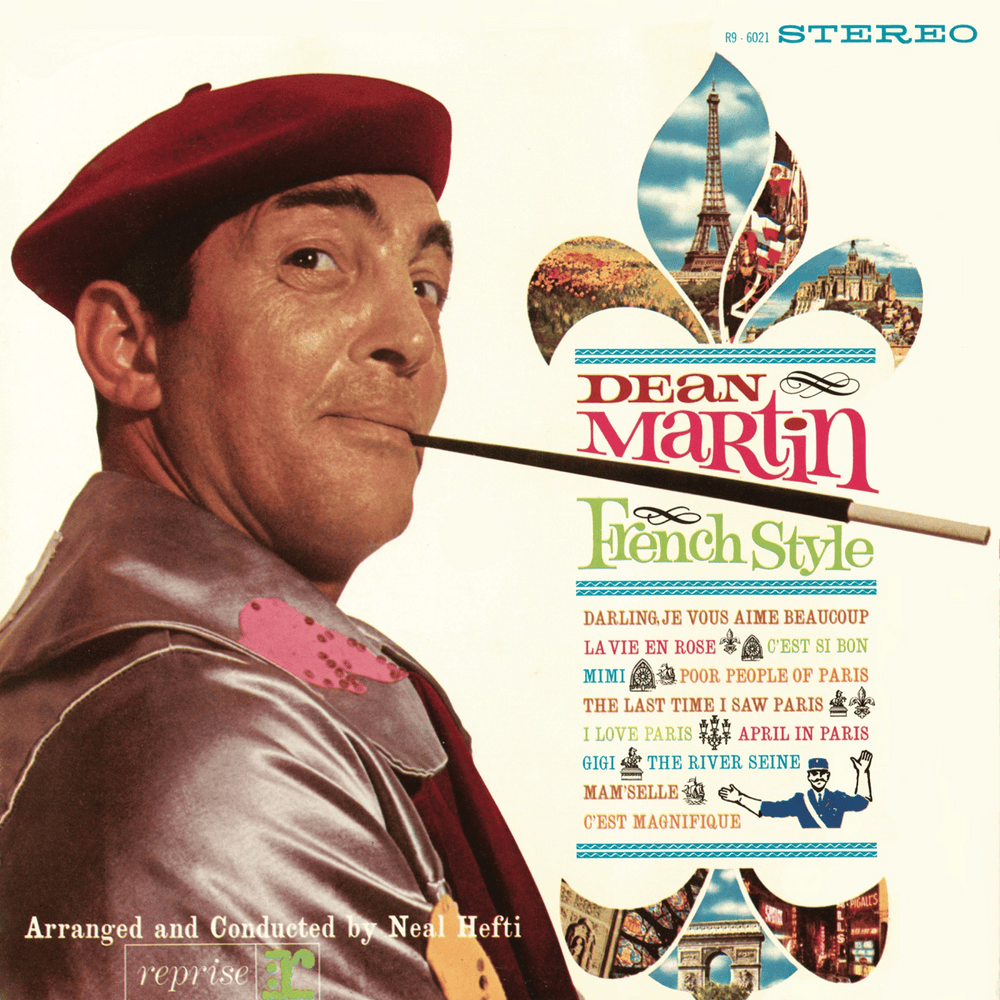 Album cover art for "C’est Si Bon" by Dean Martin
