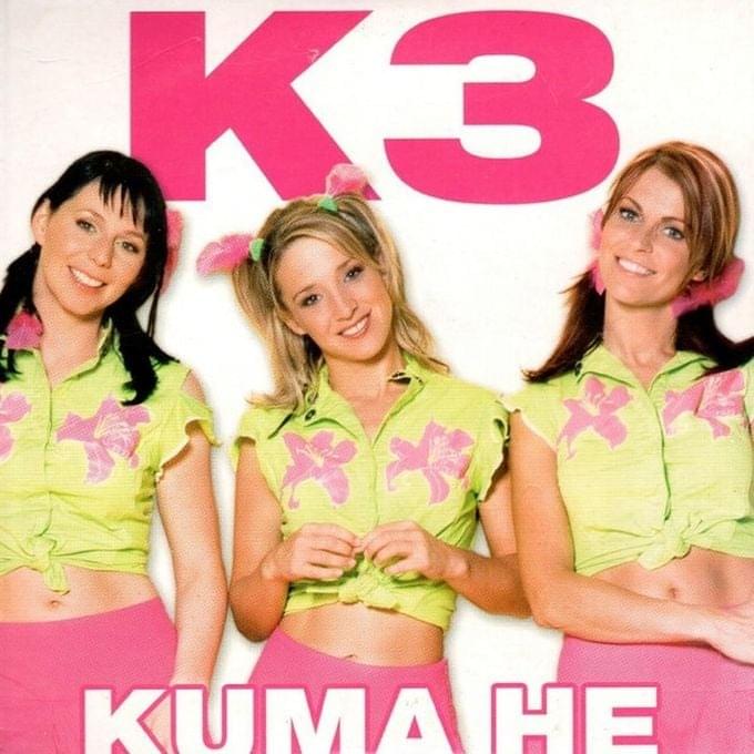 Album cover art for "Kuma He" by K3