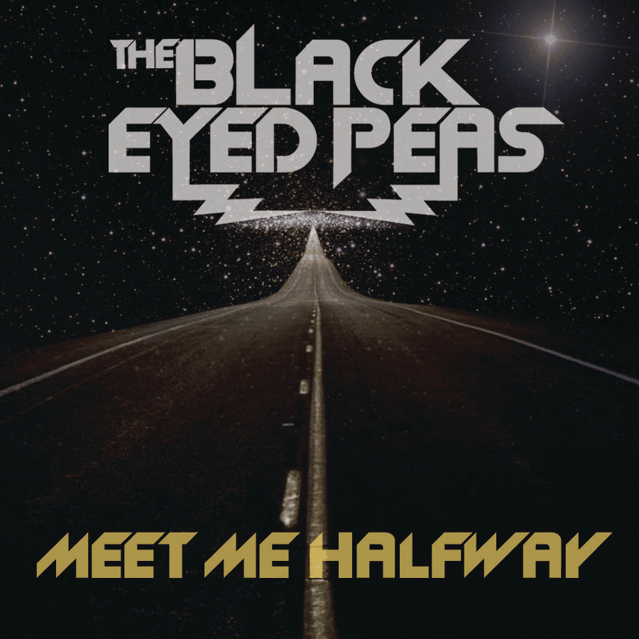Album cover art for "Meet Me Halfway" by Rockstar Games