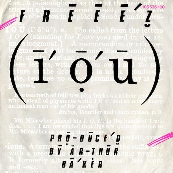 I.O.U. by Freeez