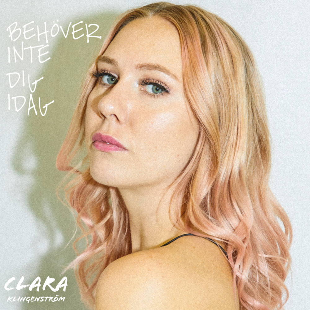 Album cover art for "Behöver inte dig idag" by Tess Merkel