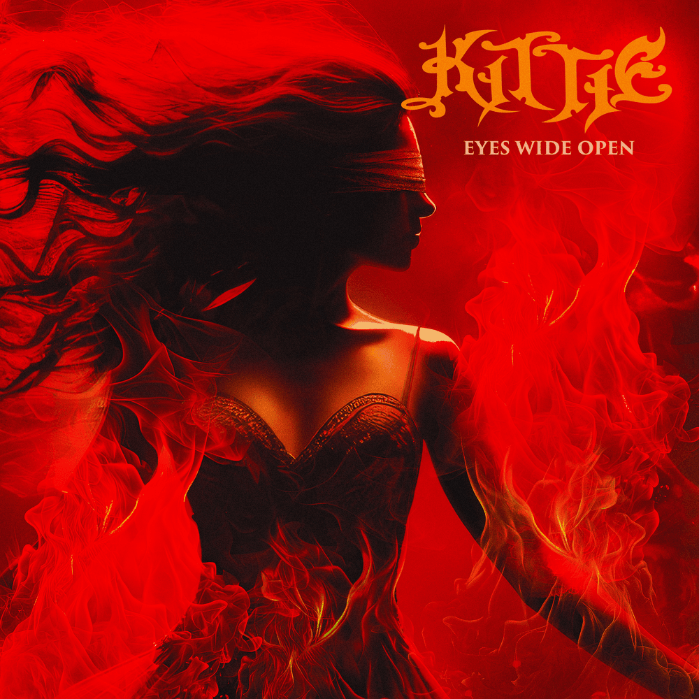 Album cover art for "Eyes Wide Open" by Kittie