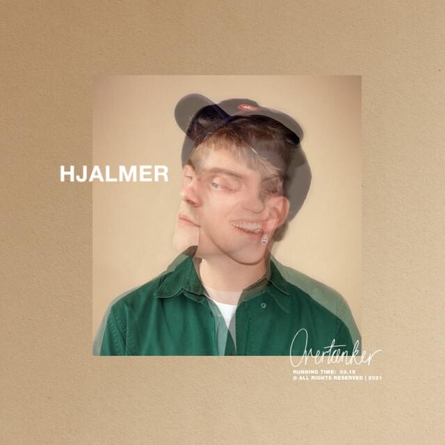 Album cover art for "Overtænker" by Hjalmer