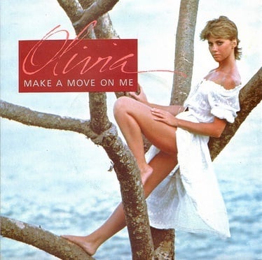Album cover art for "Make a Move on Me" by Olivia Newton-John