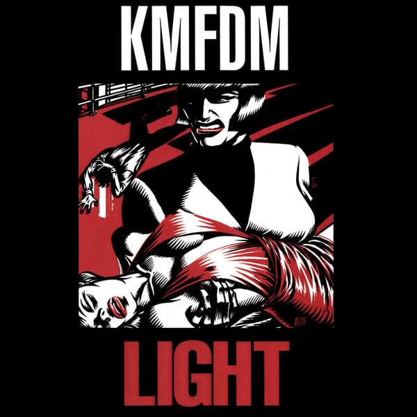Album cover art for "Light" by KMFDM