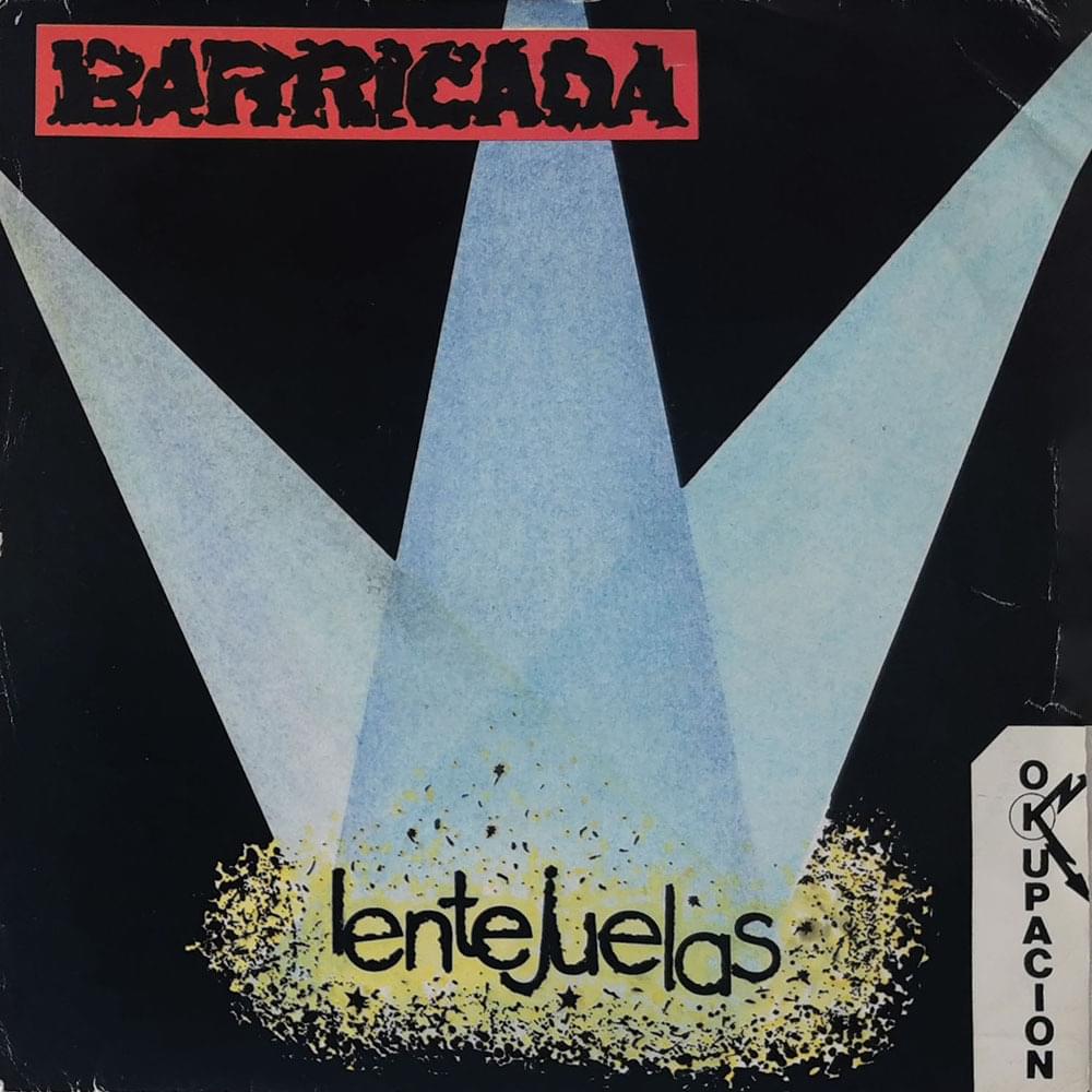 Album cover art for "Lentejuelas" by Barricada