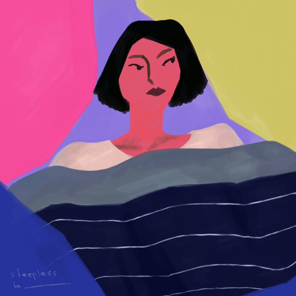 Cover image for sleepless in __________ 