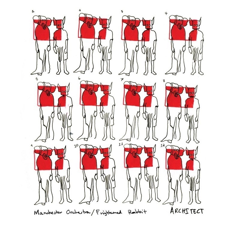 Album cover art for "Architect" by Frightened Rabbit & Manchester Orchestra