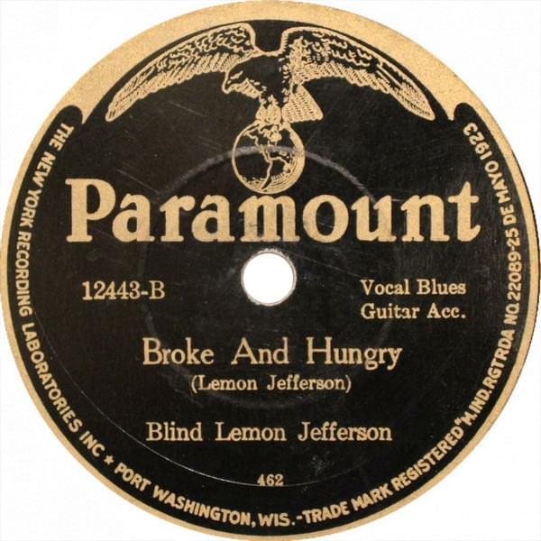 Broke And Hungry by Blind Lemon Jefferson
