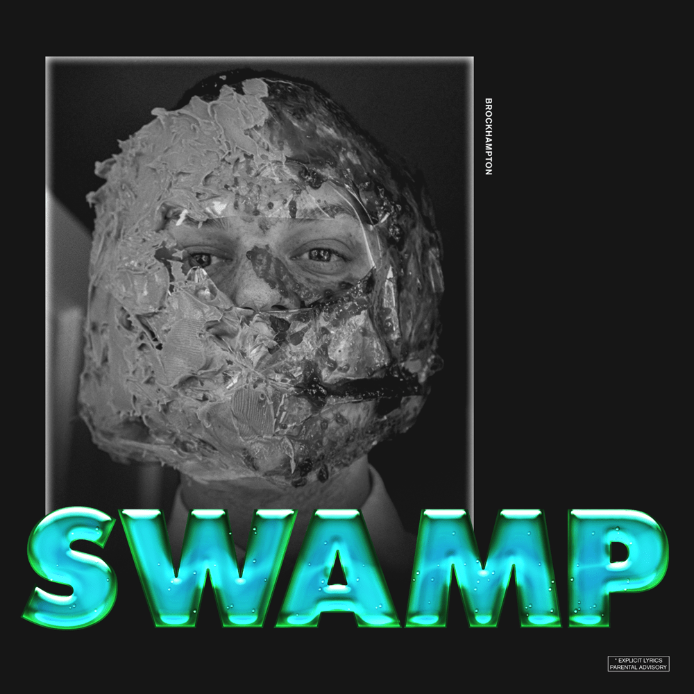 Album cover art for "SWAMP" by BROCKHAMPTON