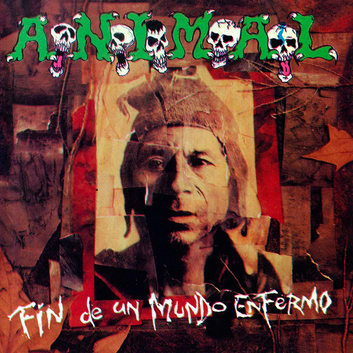 Album cover art for "Solo Por Ser Indios" by Animal