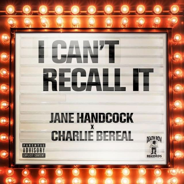I Can’t Recall It by JANE HANDCOCK