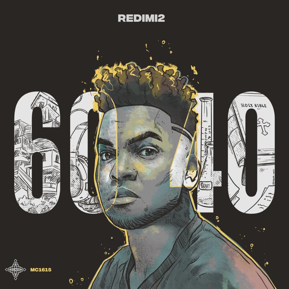 Album cover art for "60-40" by Redimi2