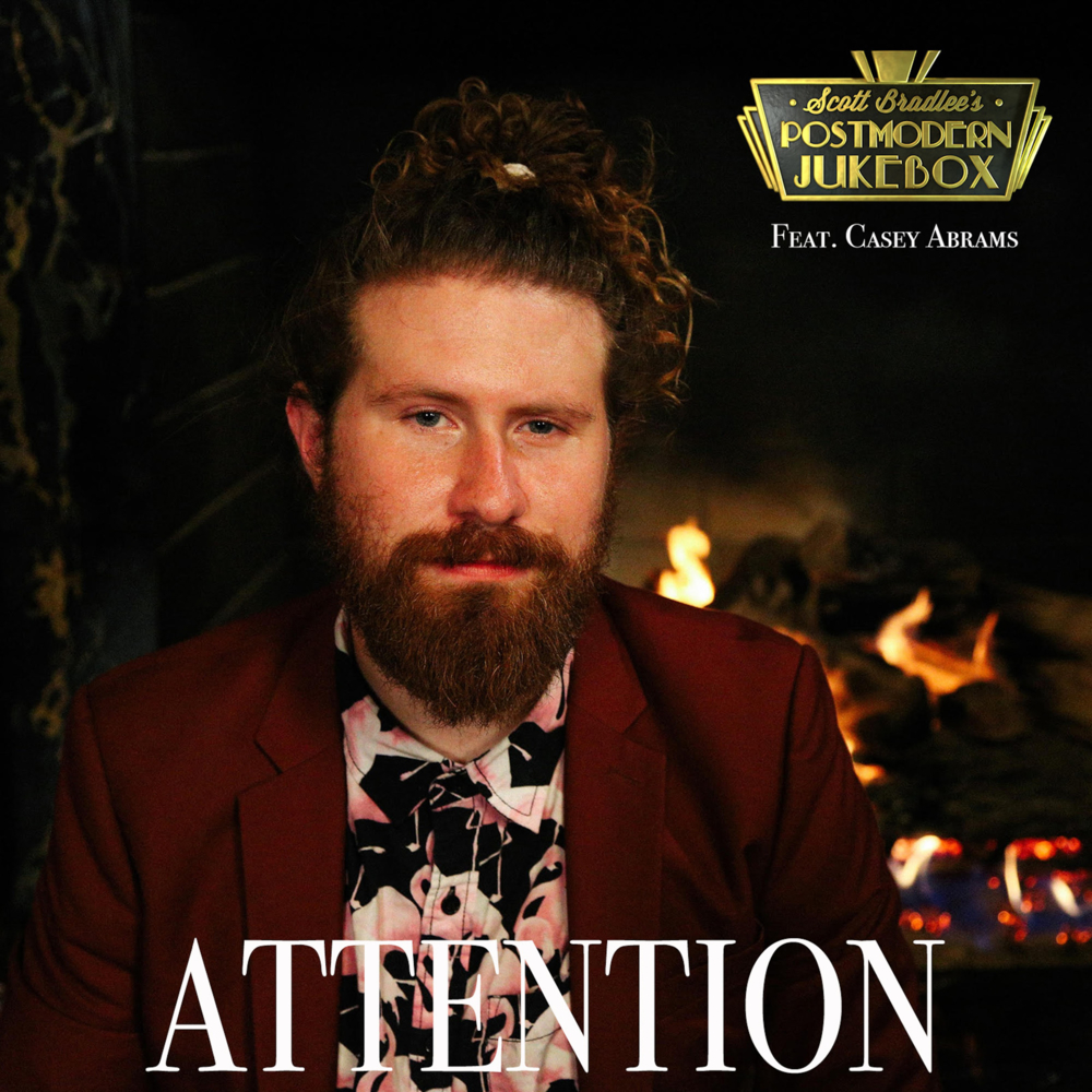 Album cover art for "Attention" by Scott Bradlee’s Postmodern Jukebox & Casey Abrams