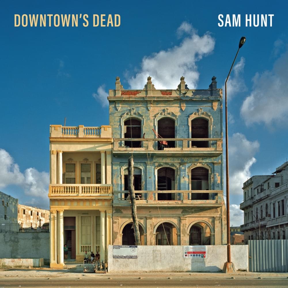 Album cover art for "Downtown’s Dead" by Andrew Luce