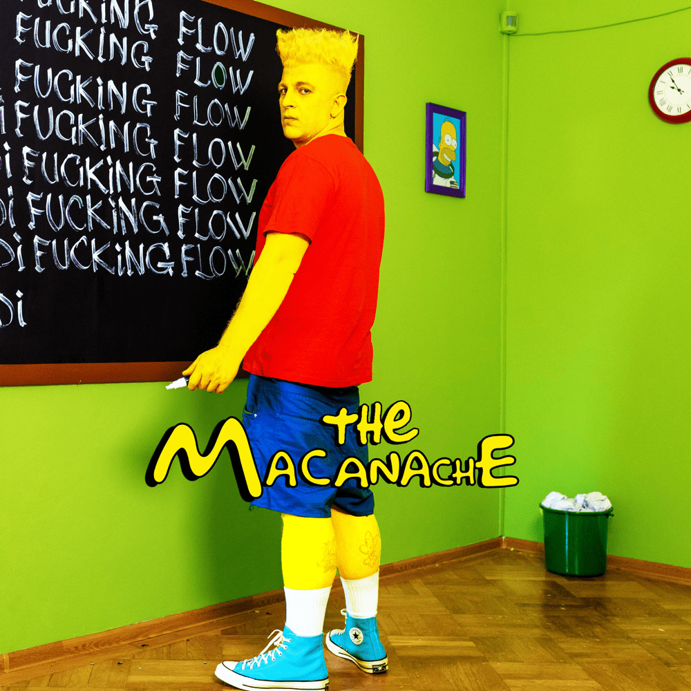 Album cover art for "Fucking Flow" by Macanache