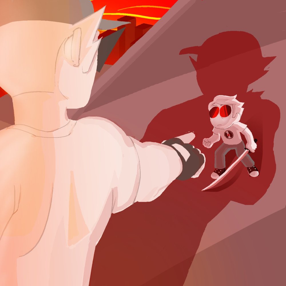 Album cover art for "Beatdown DX" by Curt Blakeslee