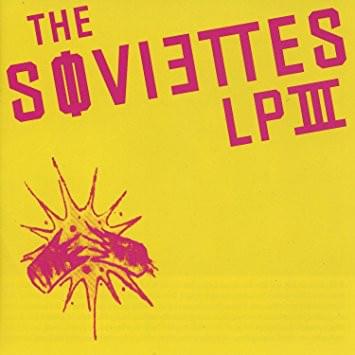 Album cover art for "Paranoia! Cha-Cha-Cha" by The Soviettes