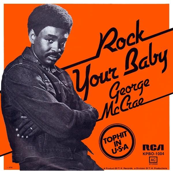 Album cover art for "Rock Your Baby" by George McCrae