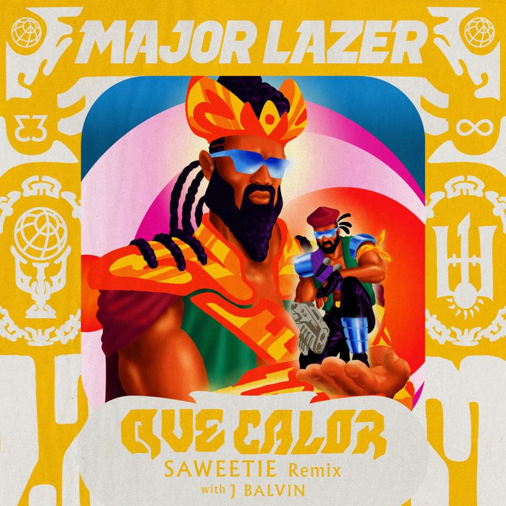 Album cover art for "Que Calor (Saweetie Remix)" by Major Lazer & Saweetie