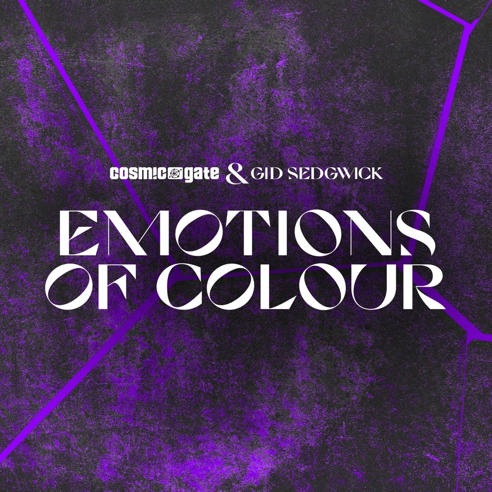 Album cover art for "Emotions of Colour" by Cosmic Gate & Gid Sedgwick
