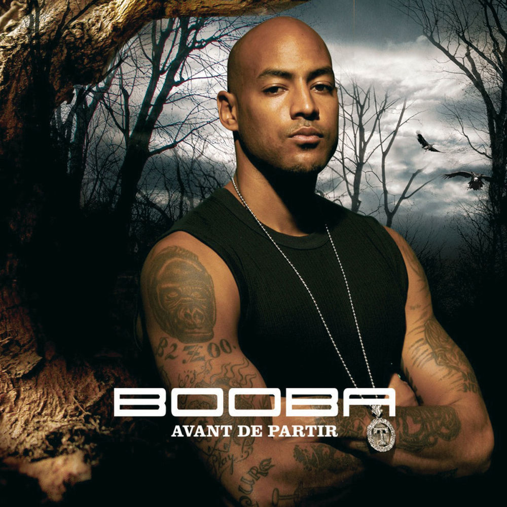 Album cover art for "Avant de partir" by Booba & Léya Masry
