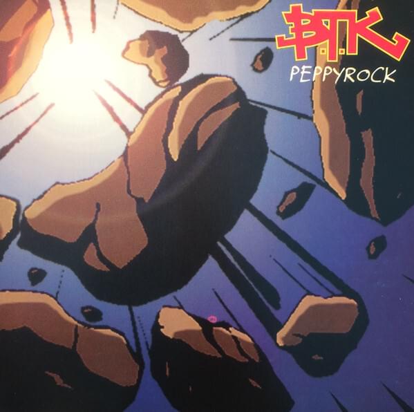 Album cover art for "Peppyrock" by B.T.K. (CAN)