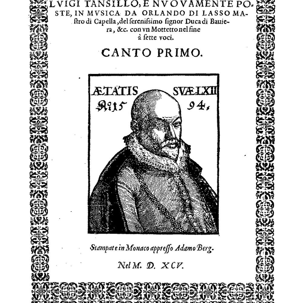 Tre volte aveva by Orlande de Lassus