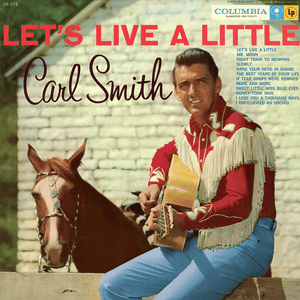 Album cover art for "Night Train To Memphis" by Carl Smith