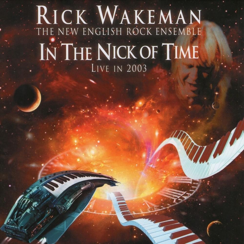 Album cover art for "White Rock" by Rick Wakeman