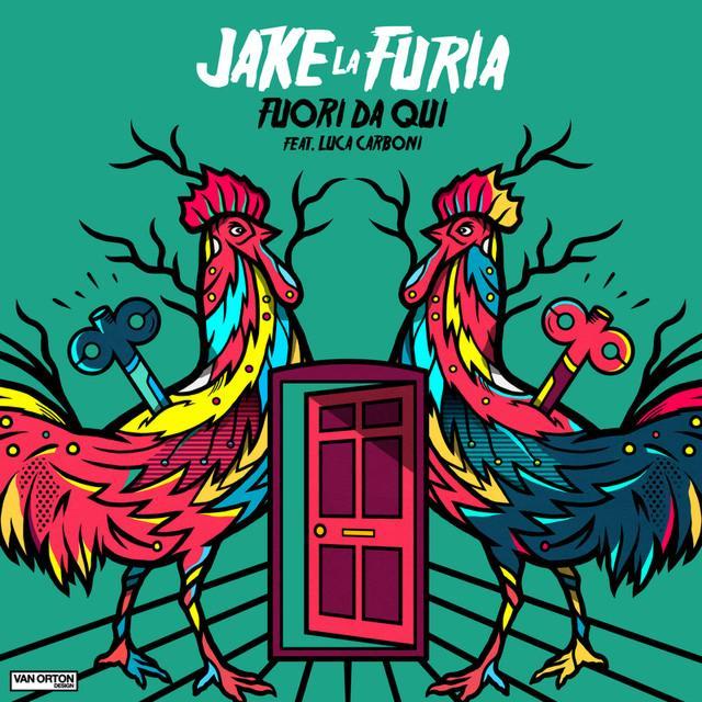 Album cover art for "Fuori Da Qui" by Jake La Furia & Luca Carboni