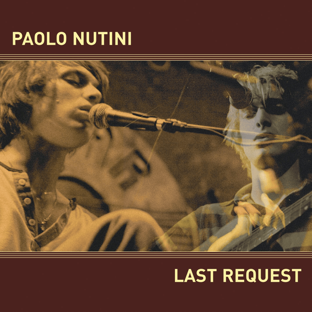 Album cover art for "Last Request" by Paolo Nutini