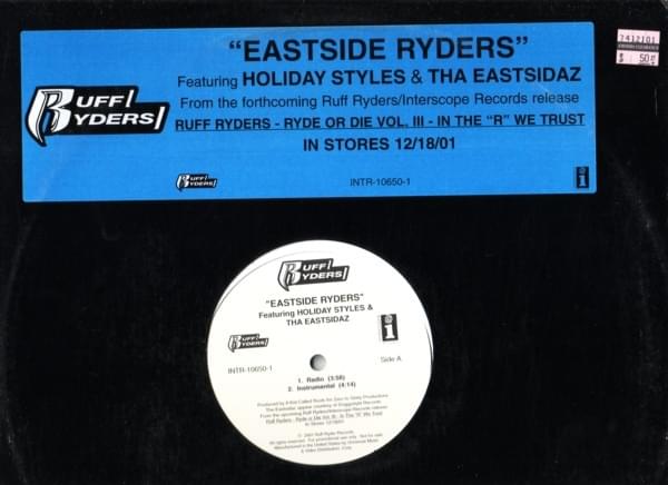 Album cover art for "Eastside Ryders" by Ruff Ryders & Tha Eastsidaz