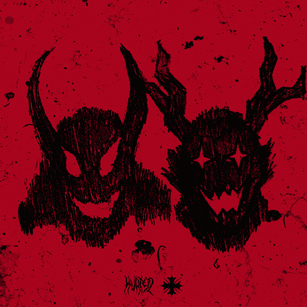 Album cover art for "РИКОШЕТ (RICOCHET)" by КРЕСТ (KREST) & KURT92