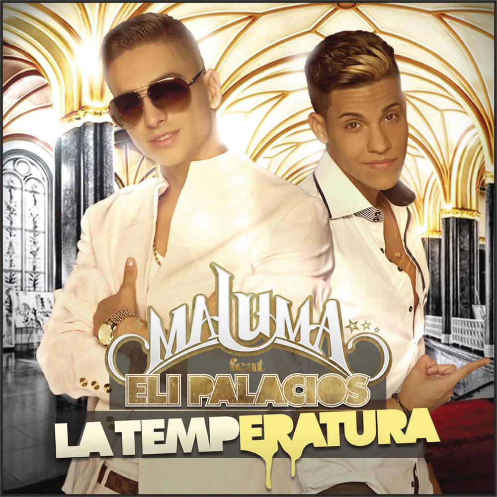 Album cover art for "La Temperatura" by Maluma & Eli Palacios