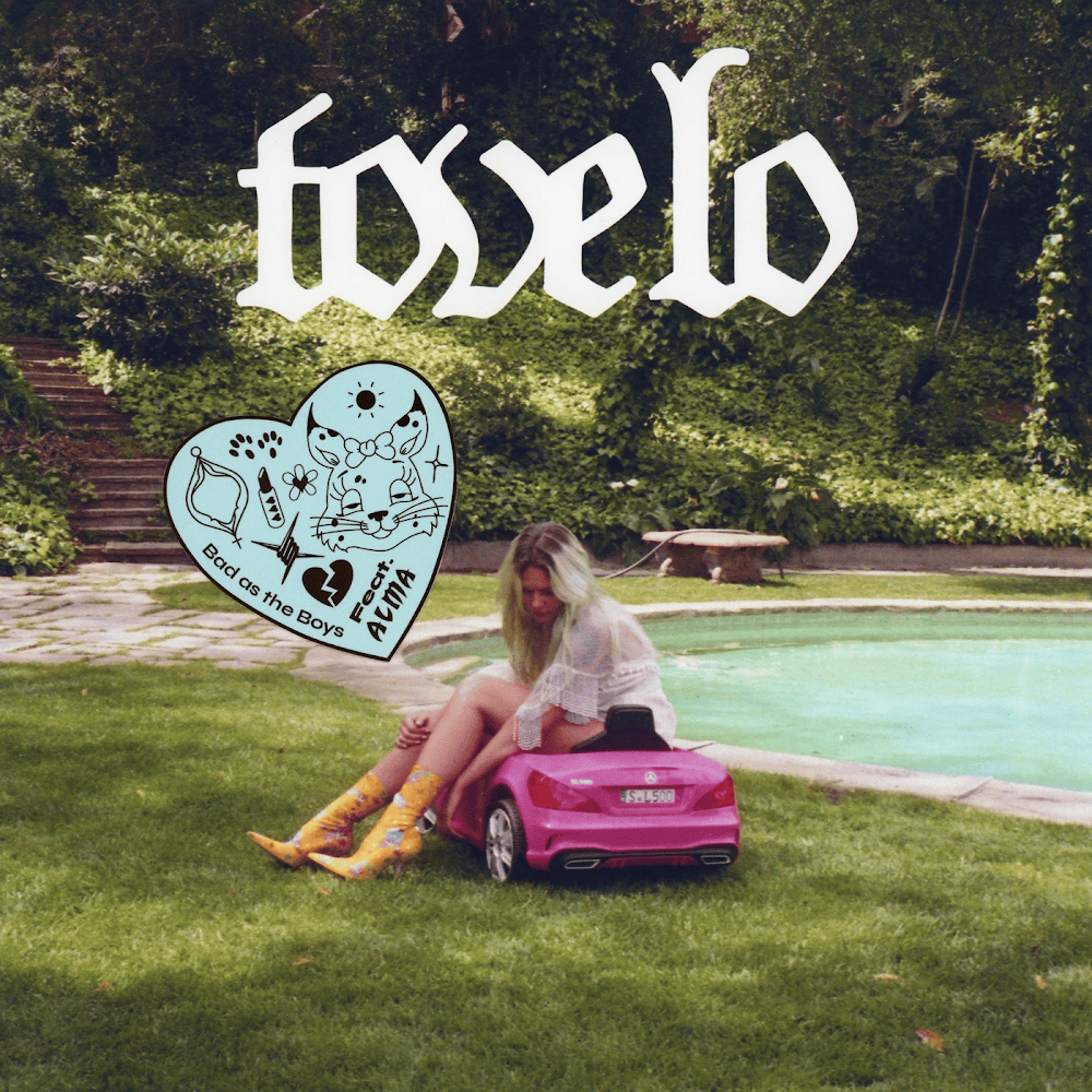 Album cover art for "Bad as the Boys" by Tove Lo & ALMA