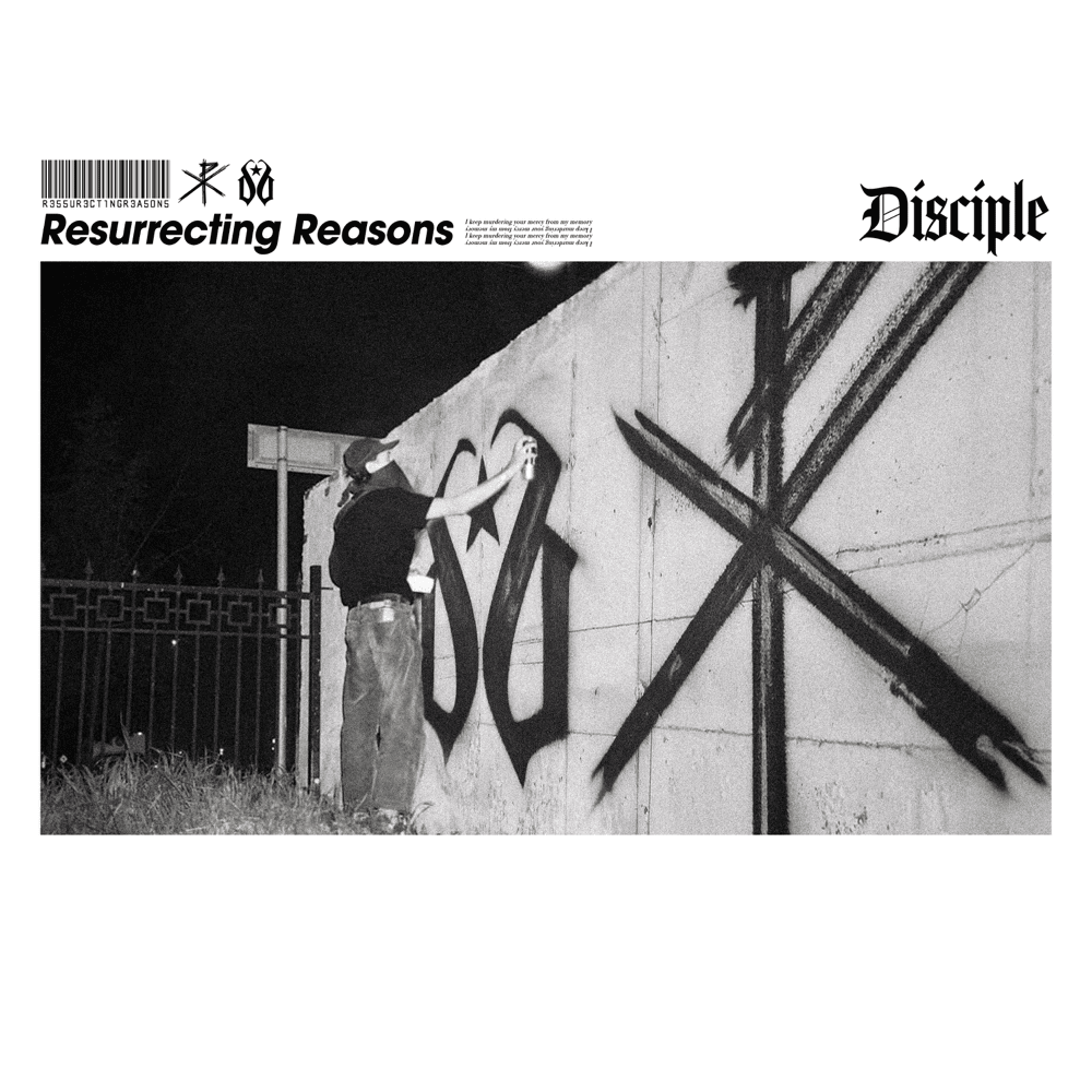 Album cover art for "Resurrecting Reasons (Decyfer Down Remix)" by Disciple & Decyfer Down