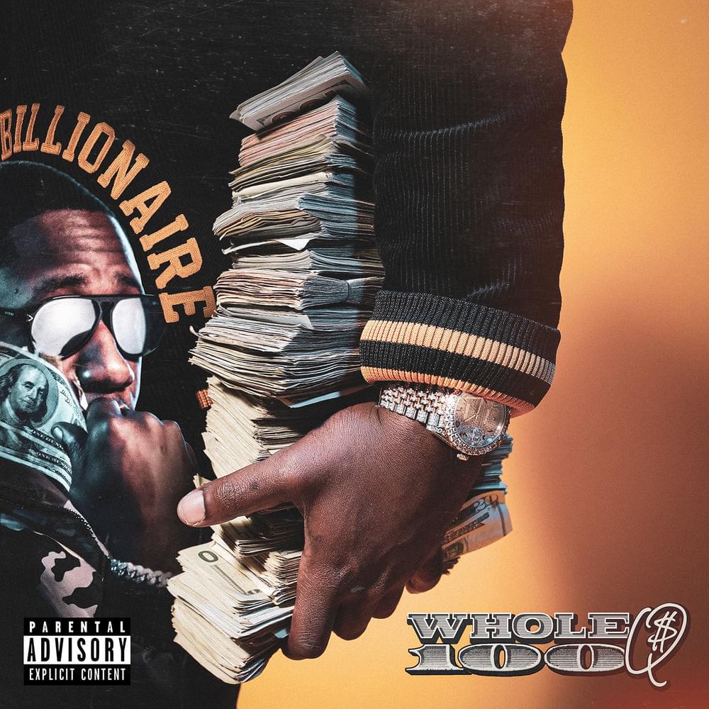 Album cover art for "Whole 100" by Q Money