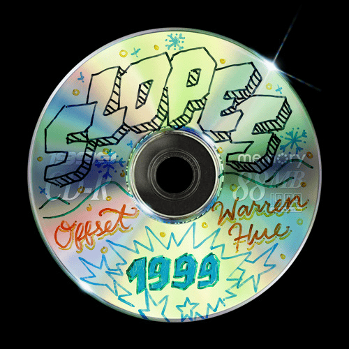 Album cover art for "SLOPES" by 1999 WRITE THE FUTURE