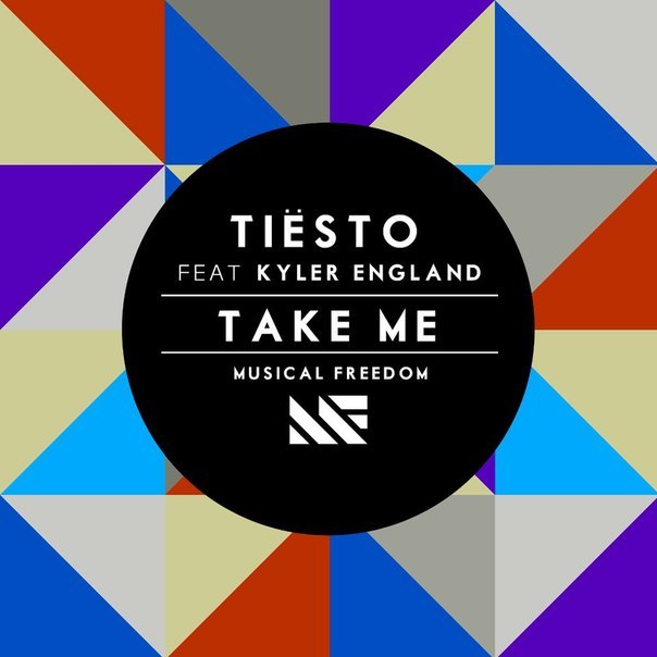 Album cover art for "Take Me" by Tiësto & Kyler England