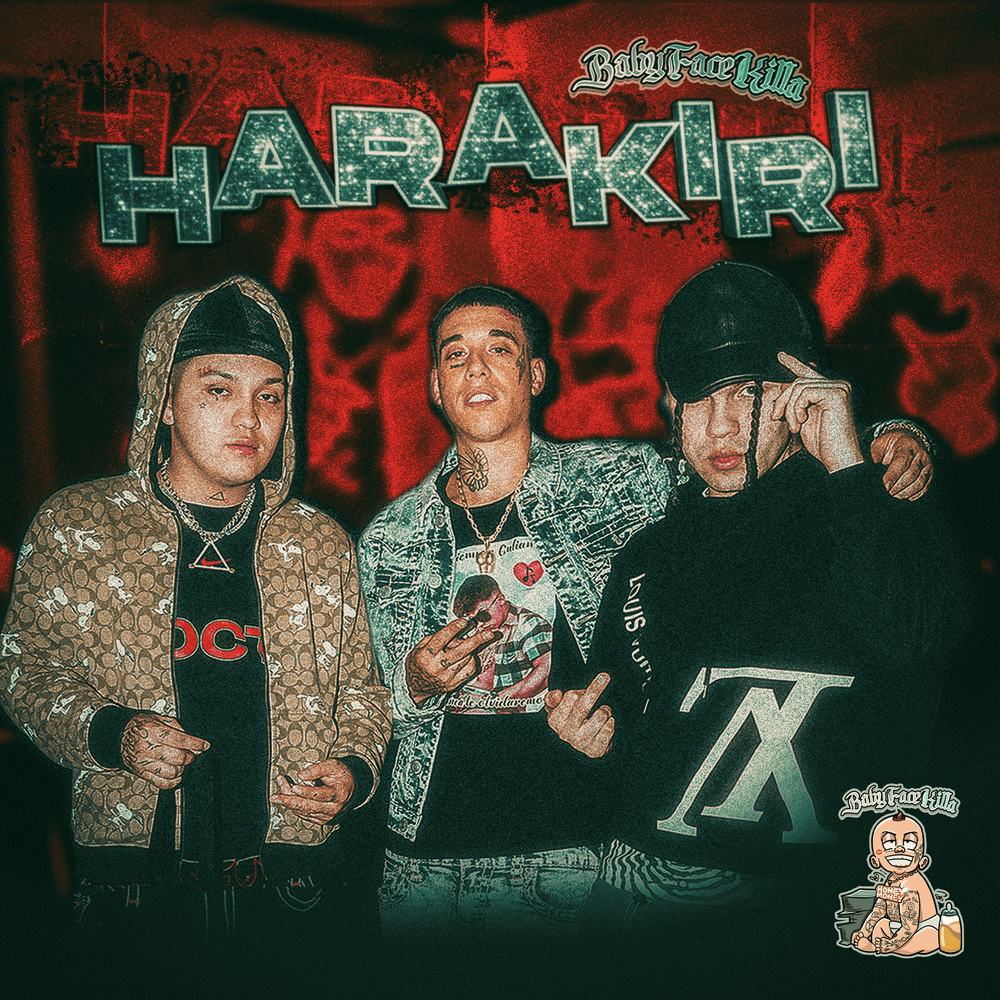 Album cover art for "Harakiri" by Kaydy Cain