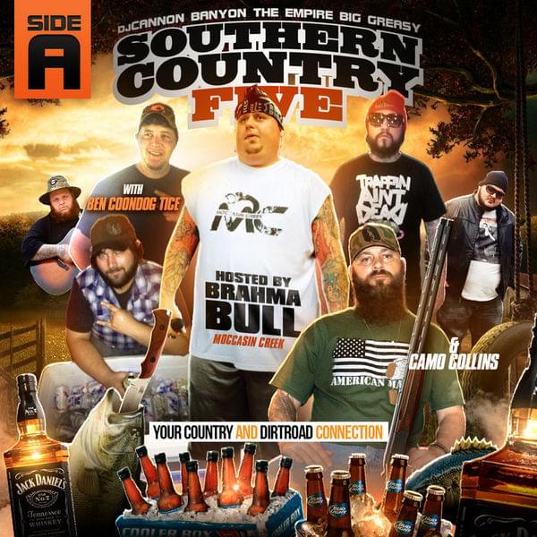 Cover image for Southern Country, Vol. 5 Hosted by Brahma Bull of Moccasin Creek (Mixtape)