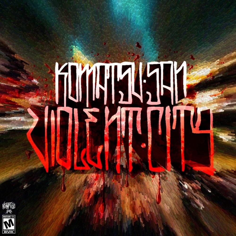 Album cover art for "Violent City" by Komatsu San