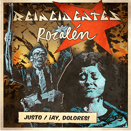 Album cover art for "¡Ay, Dolores!" by Reincidentes
