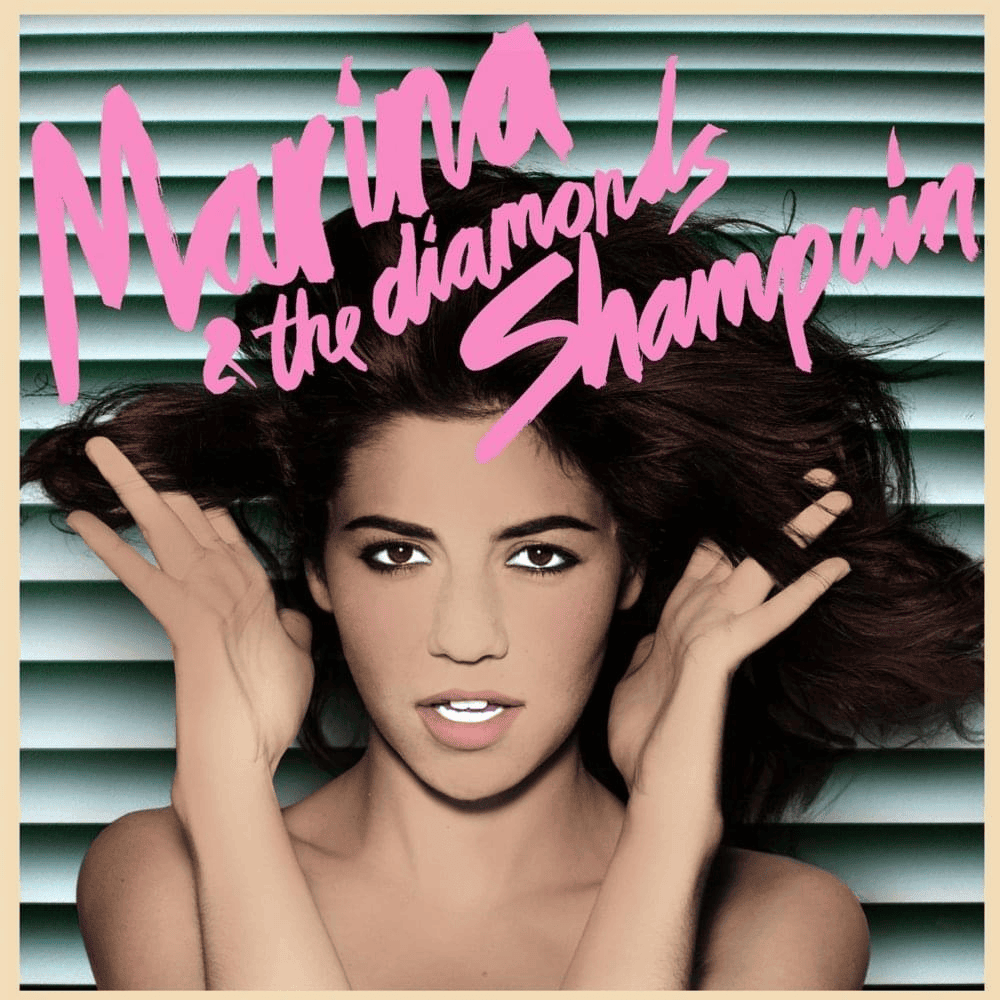 Album cover art for "Shampain" by MARINA