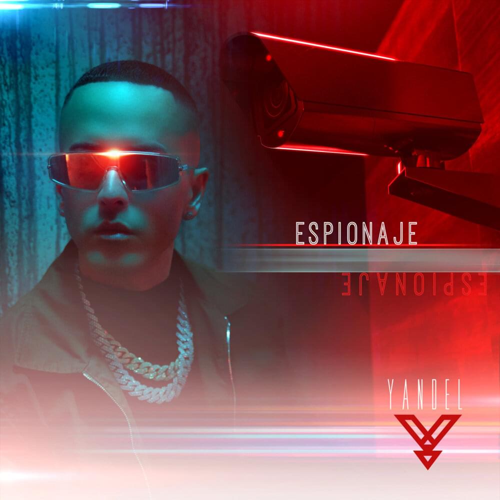 Album cover art for "Espionaje" by Yandel