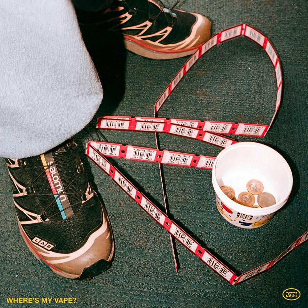 Album cover art for "WHERE’S MY VAPE?" by Oppidan