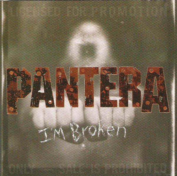 Album cover art for "I’m Broken" by Pantera
